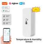Professional Tuya Wifi/Zigbee Temperature And Humidity Sensor Indoor Thermometer Smart Life Control For Home Work With Alexa Google Assistant