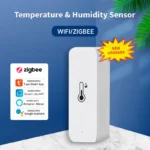 Professional Tuya Wifi/Zigbee Temperature And Humidity Sensor Indoor Thermometer Smart Life Control For Home Work With Alexa Google Assistant - Image 2