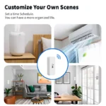 Professional Tuya Wifi/Zigbee Temperature And Humidity Sensor Indoor Thermometer Smart Life Control For Home Work With Alexa Google Assistant - Image 6