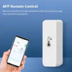 Professional Tuya Wifi/Zigbee Temperature And Humidity Sensor Indoor Thermometer Smart Life Control For Home Work With Alexa Google Assistant - Image 4
