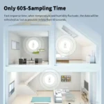 Professional Tuya Wifi/Zigbee Temperature And Humidity Sensor Indoor Thermometer Smart Life Control For Home Work With Alexa Google Assistant - Image 3
